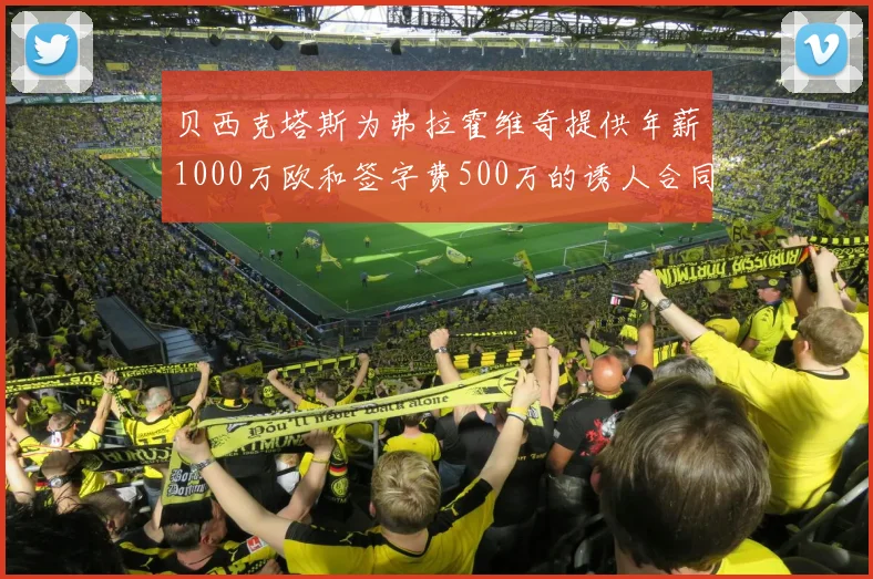 贝西克塔斯为弗拉霍维奇提供年薪1000万欧和签字费500万的诱人合同